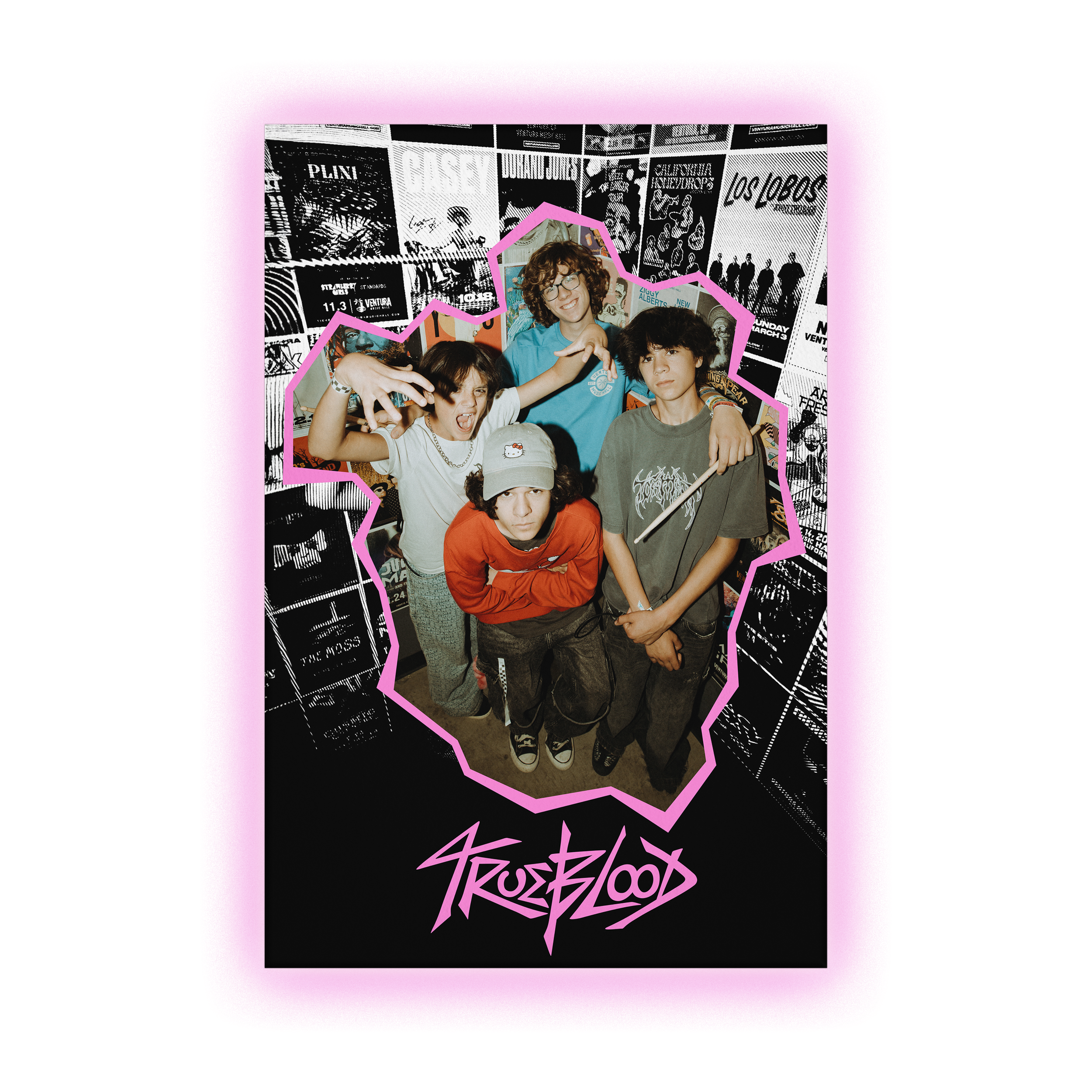 LARGE BAND POSTER (SIGNED)