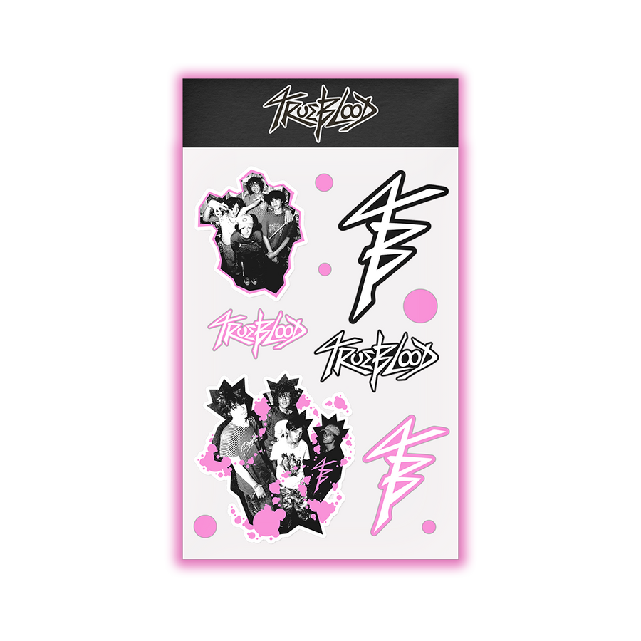 BAND STICKER PACK – Trueblood | Official Store