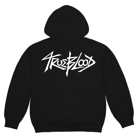 TRUEBLOOD LOGO HOODIE (BLACK)