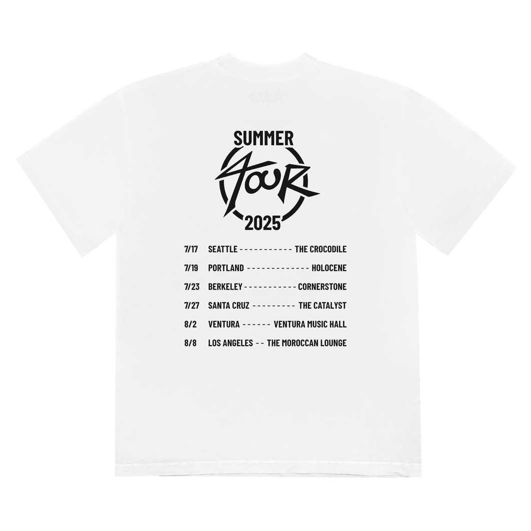 TRUEBLOOD SUMMER TOUR TEE (WHITE)